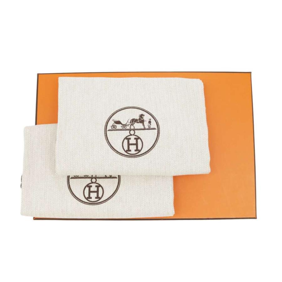 HERMES サンダル ミュール サボ カリヤ (ホワイト) ヴォーリス 37 