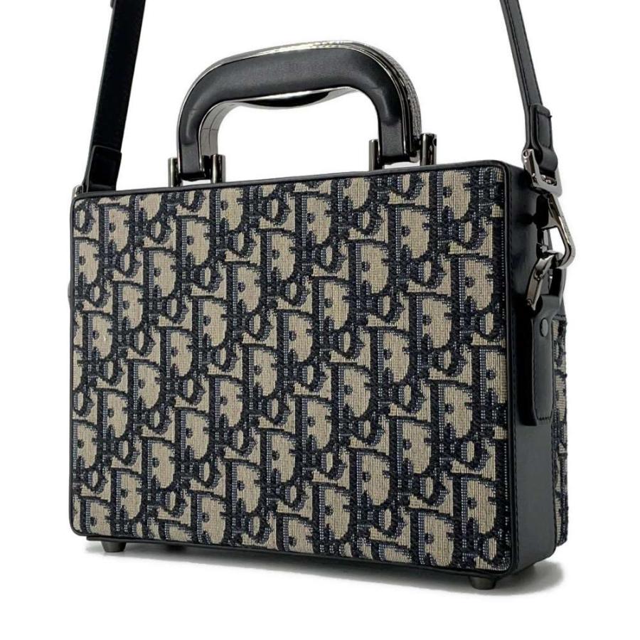 dior ディオール トロッター クリスチャン・ディオール ハンドバッグ ロック ミニ オブリーク