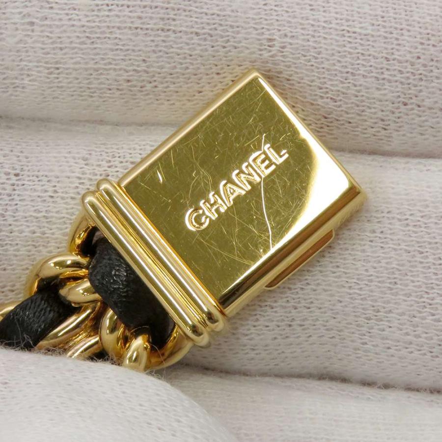 プルミエール S H0001 レディース CHANEL 腕時計 黒文字盤 【安心保証】 【パシフィーク】