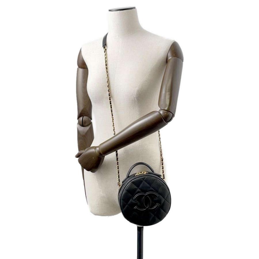 シャネル チェーンショルダーバッグ バニティ スモール マトラッセ