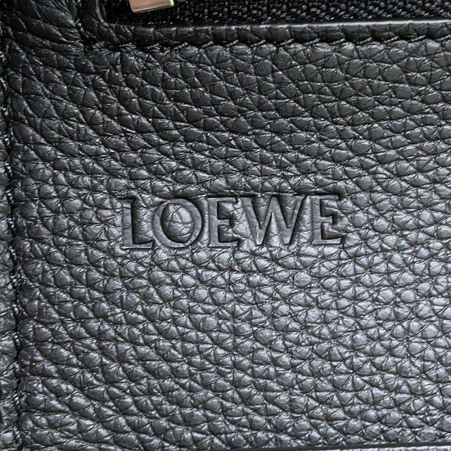 【美品】ロエベ LOEWE バックルジッパートート 黒 レザー ロエベ トートバッグ バックルジッパートート レザー B692K99X03 LOEWE