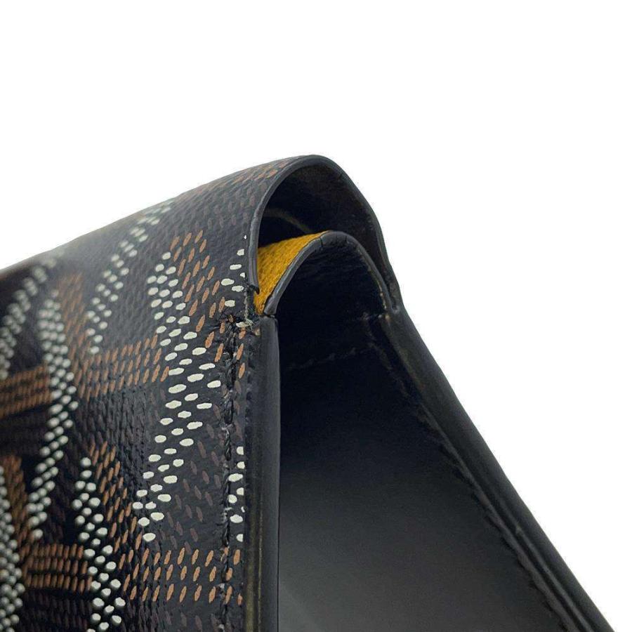 ゴヤール 二つ折り財布 ヴィクトワール レザー GOYARD カードケース