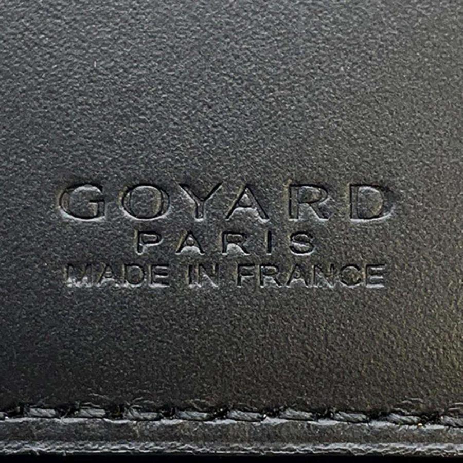 ゴヤール 二つ折り財布 ヴィクトワール レザー GOYARD カードケース
