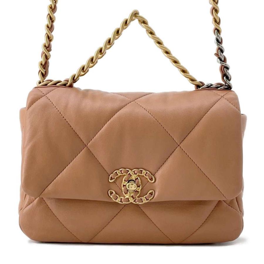 シャネル チェーンショルダーバッグ CHANEL19 マトラッセ ココマーク フラップ ラムスキン AS1160 CHANEL シャネル チェーンショルダーバッグ CHANEL19 ココマーク マトラッセ