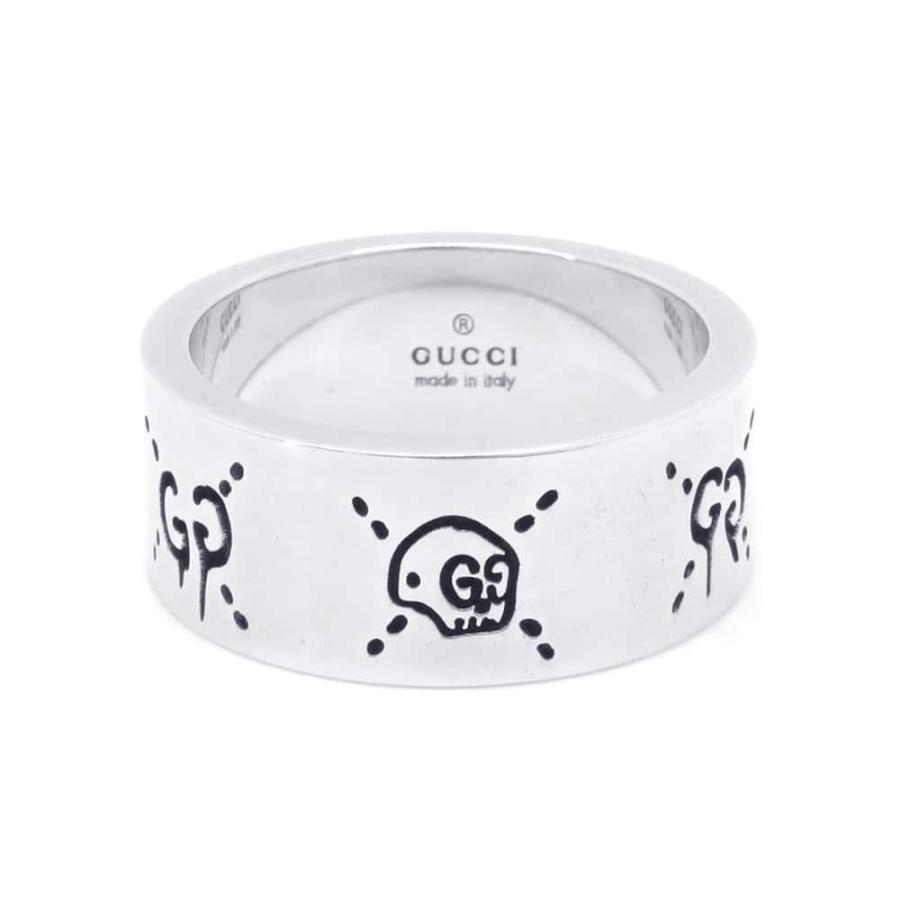 グッチ リング ゴースト Ghost SV925シルバー リングサイズ20 GUCCI