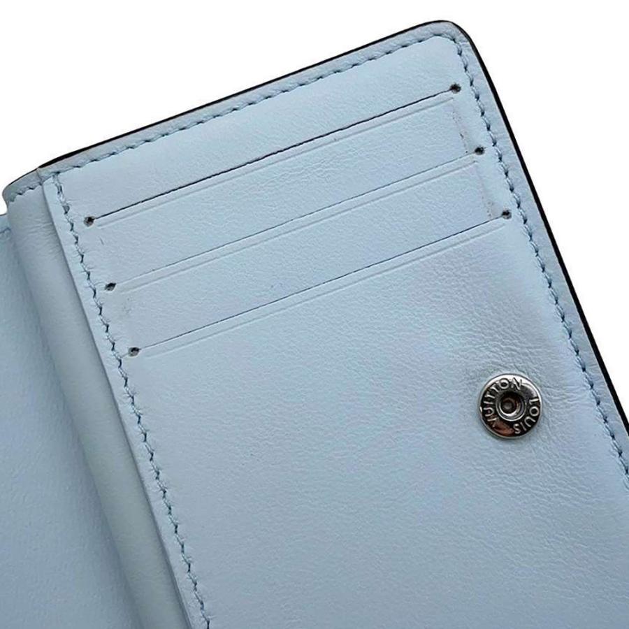 ルイヴィトン 二つ折り財布 モノグラム・マヒナ ポルトフォイユ