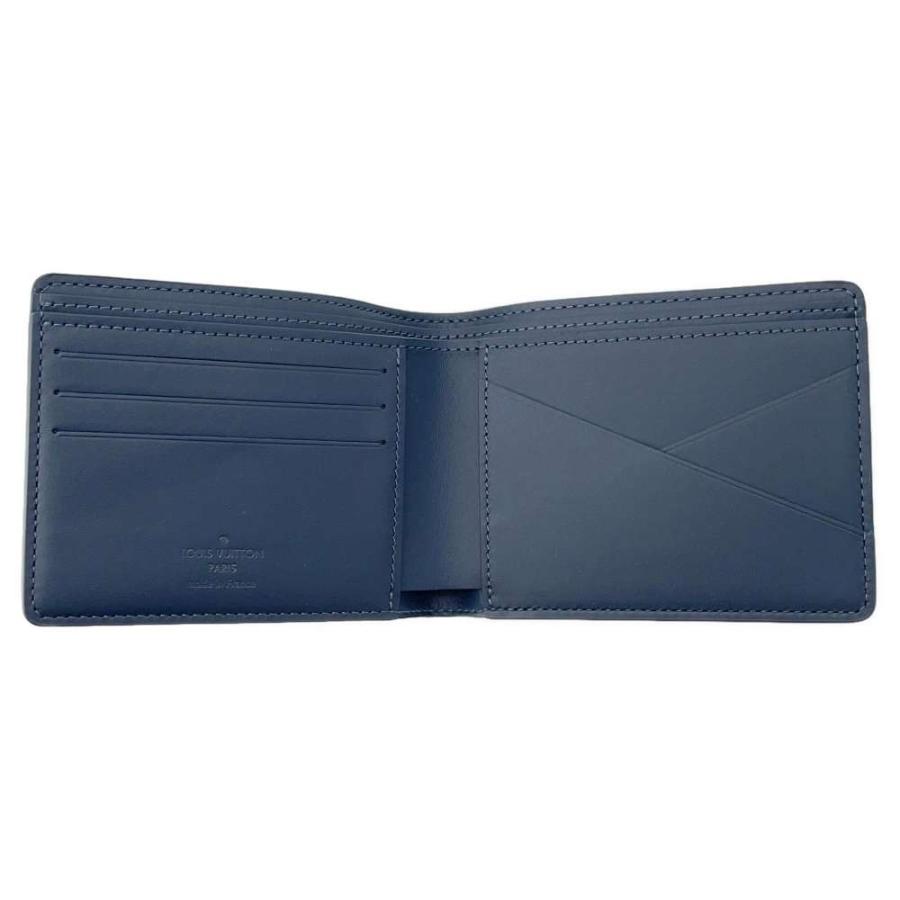 ルイヴィトン モノグラム シャドウ ポルトフォイユ ミュルティプル 二つ折り財布 ルイヴィトン 財布 LOUIS VUITTON 財布 メンズ 二つ折り財布