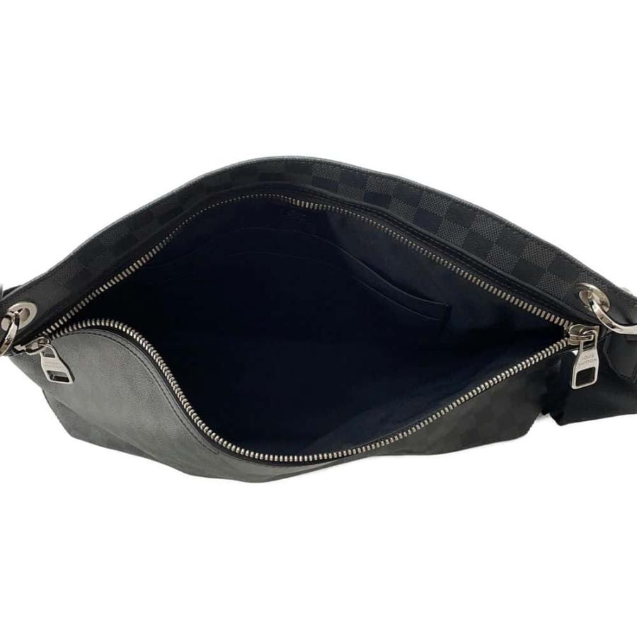 LOUIS VUITTON ダミエ グラフィット ショルダーバッグ 正規品 ルイヴィトン ショルダーバッグ ダミエ・グラフィット ハンター N41656