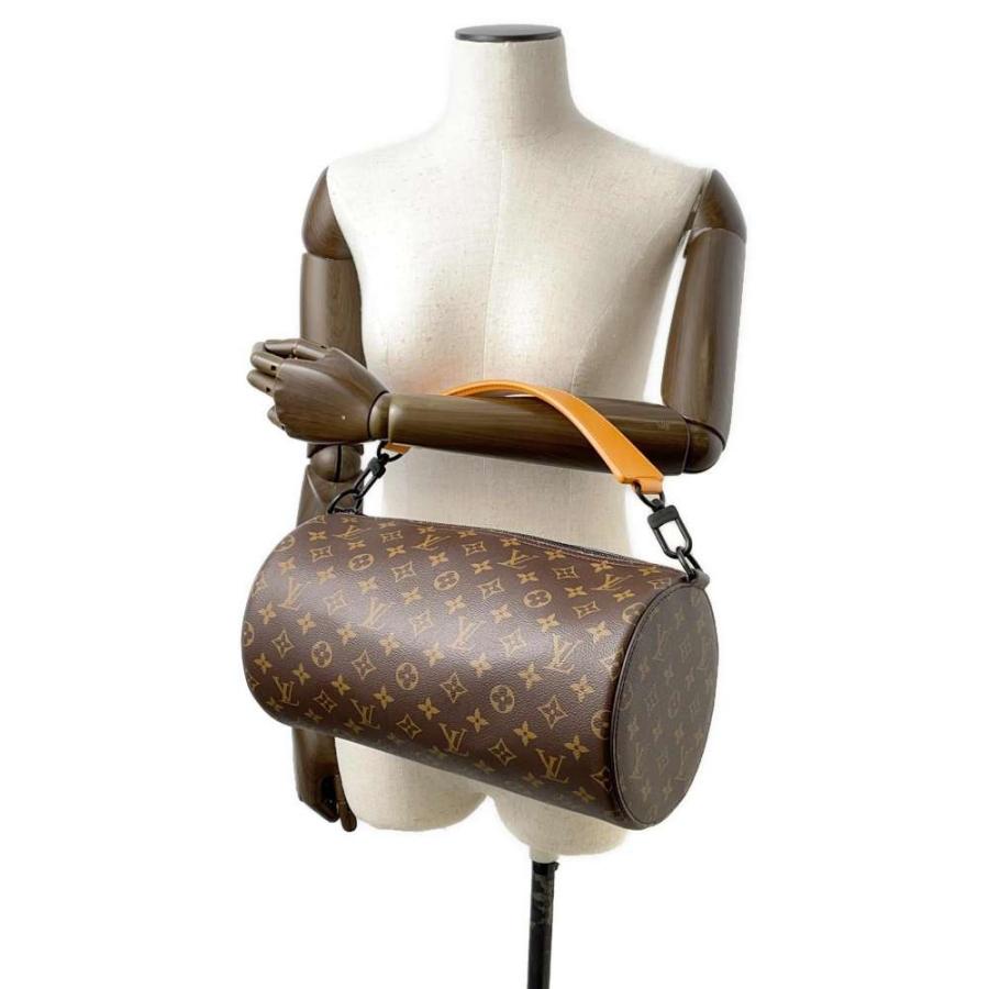 ルイヴィトン モノグラム マカサー ソフト ポロション M46691 ショルダーバッグ LOUIS VUITTON - ルイヴィトン モノグラム マカサー ソフト ポロション