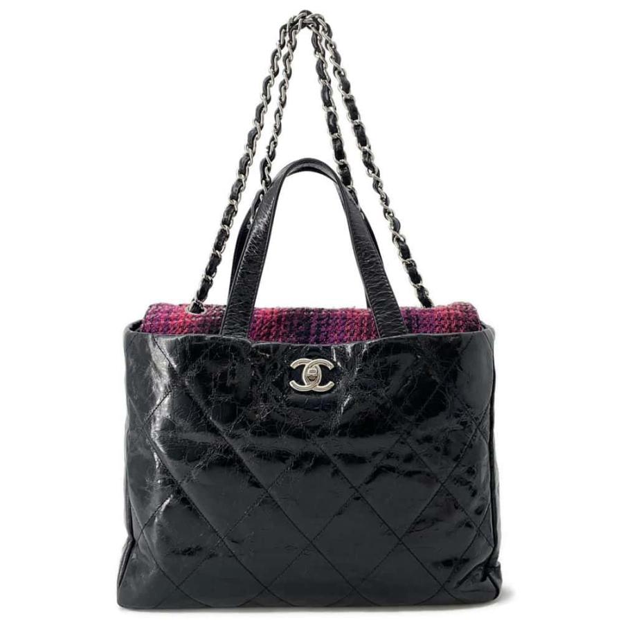 シャネル ハンドバッグ マトラッセ ココマーク ポートベロー CHANEL 