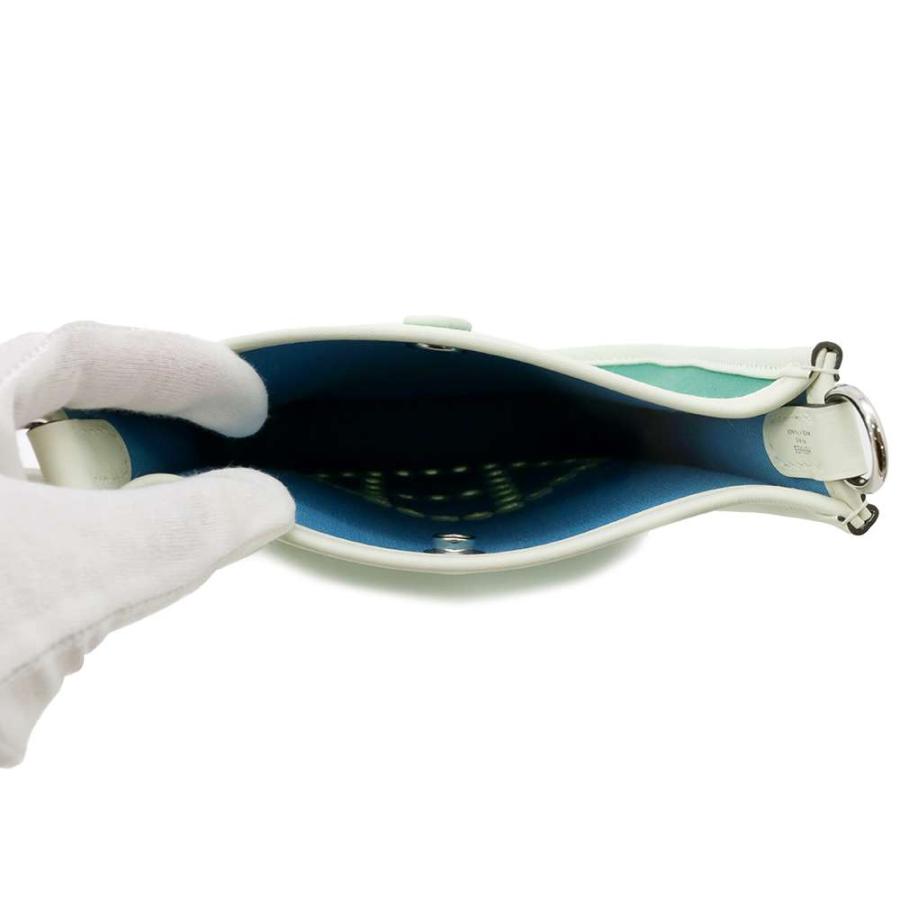 エルメス ワンショルダー ネオ エブリンTPM ミント/ブルーアズテック  