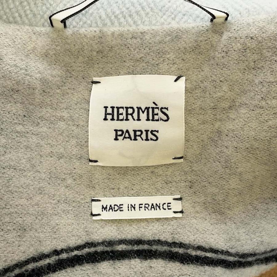 エルメス コート ダッフル ショート ウール レディースサイズ38