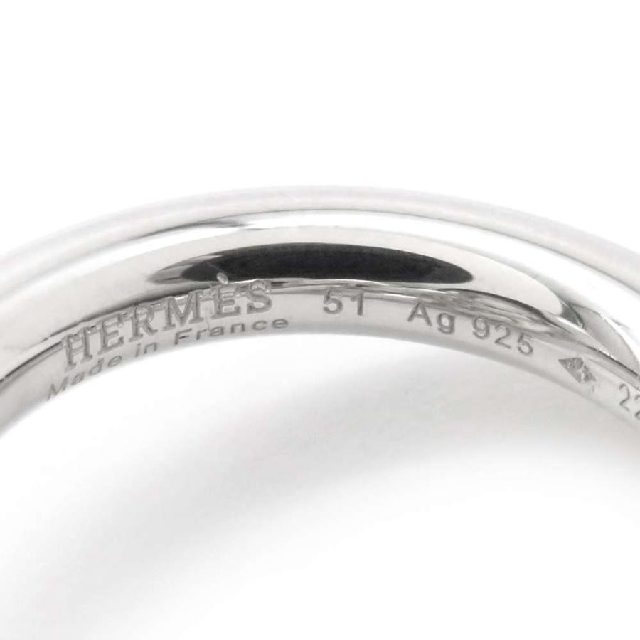 エルメス リング クロワゼットGM SV925シルバー リングサイズ51 HERMES