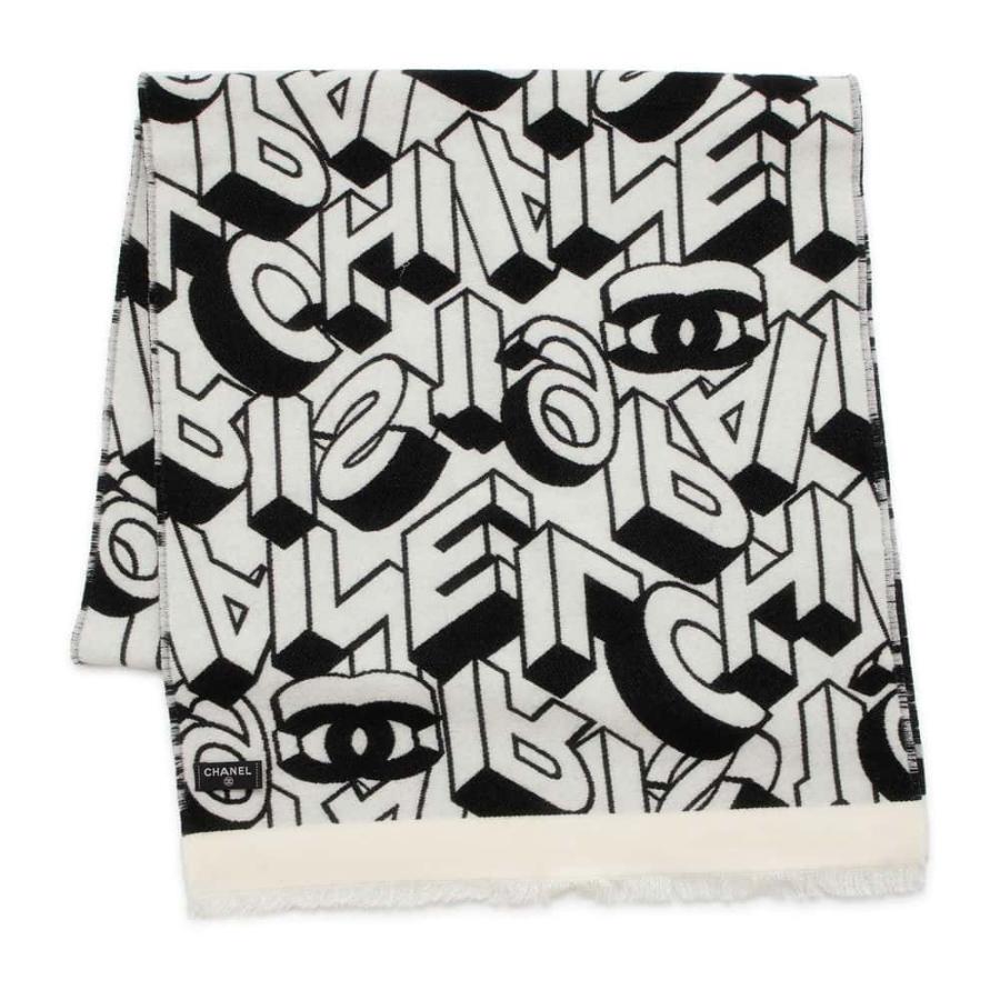 シャネル マフラー ココマーク リバーシブル CHANEL アパレル ストール