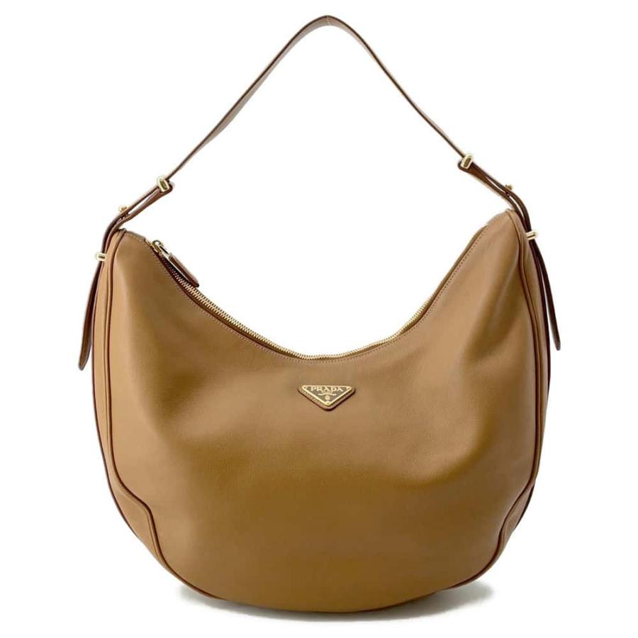 正規品♥PRADA ショルダーバッグ プラダ ショルダーバッグ ラージ ソフトグレインレザー 1BC218 PRADA