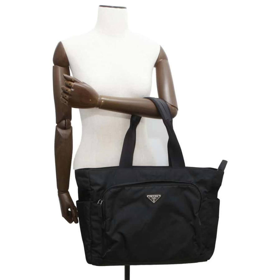 プラダ トートバッグ ナイロン サフィアーノレザー 2VG097 PRADA