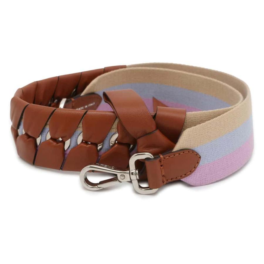 フェンディ ショルダーストラップ ストラップユー リボン レザー FENDI 