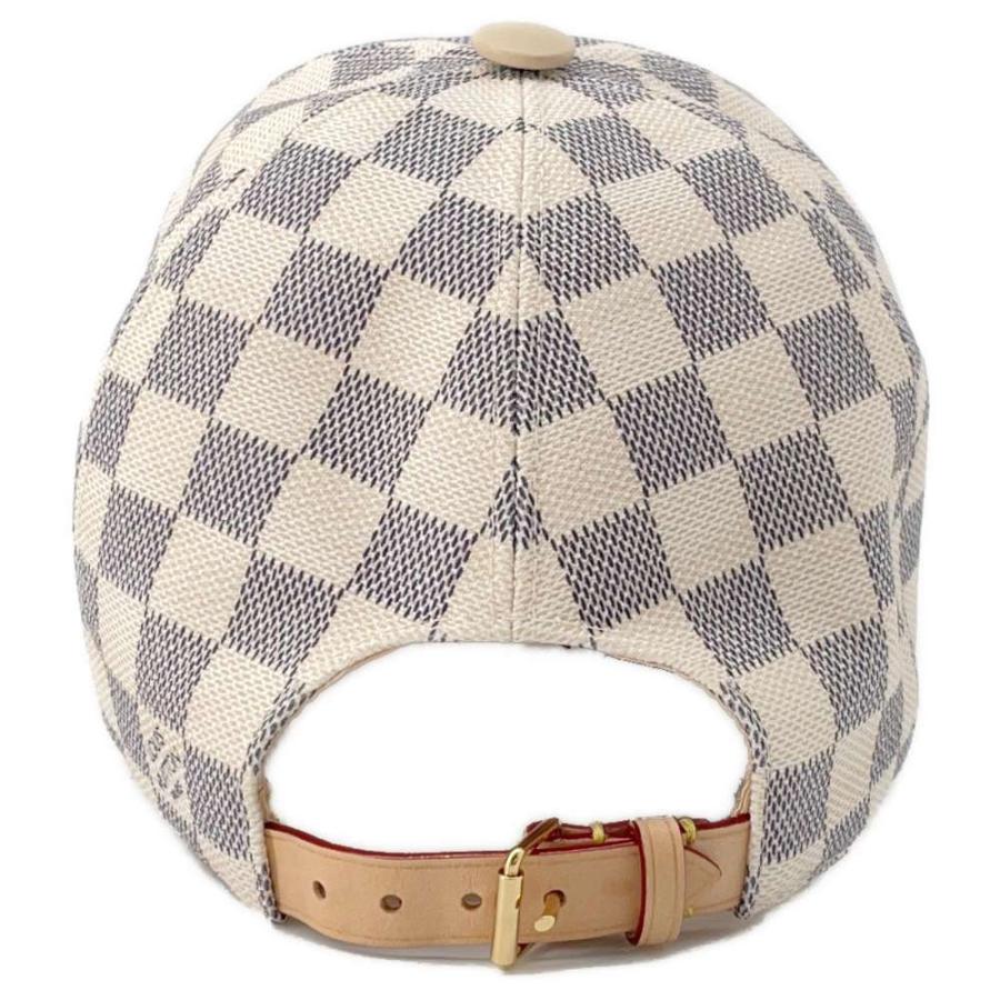 ルィヴィトン　ダミエ柄　キャップ ダミエとLVロゴがおしゃれ♪】ルイヴィトン☆キャップ (Louis Vuitton