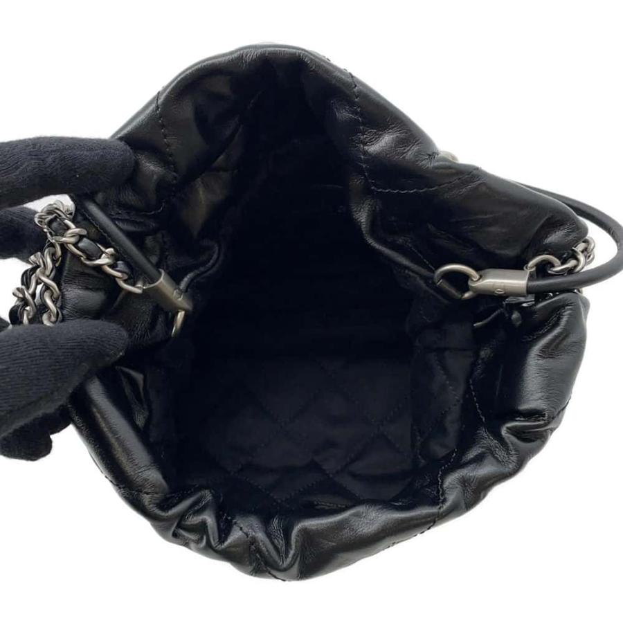 シャネル ハンドバッグ CHANEL 22 ミニ ココマーク カーフレザー  