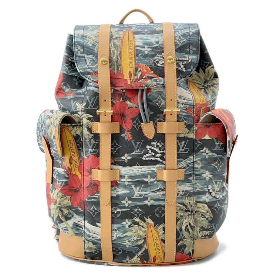 ルイヴィトン バックパック モノグラム・サーフィン クリストファーMM M24996 LOUIS VUITTON メンズ リュックサック ...