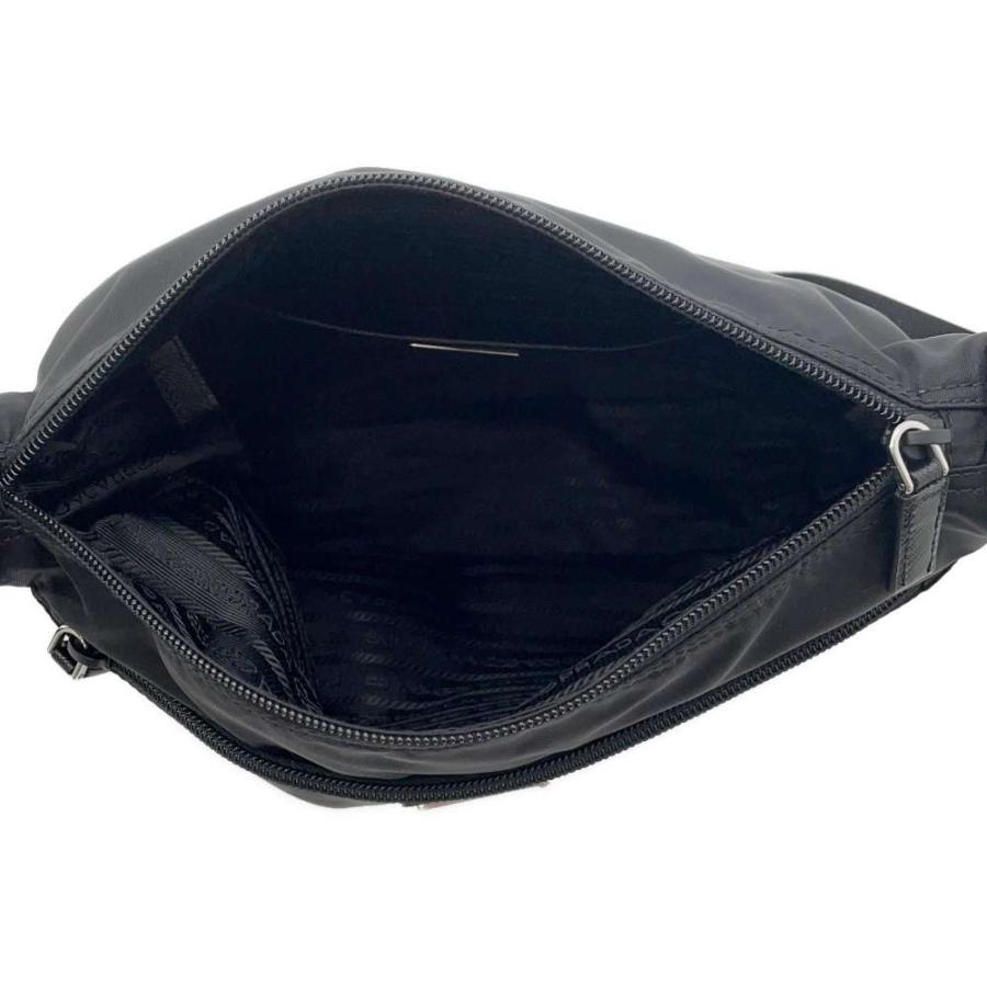プラダ ショルダーバッグ Re-Nylon ナイロン 1BC421 PRADA 黒 ポーチ