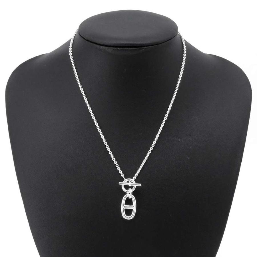 エルメス ネックレス シェーヌダンクル アミュレット SV925シルバー