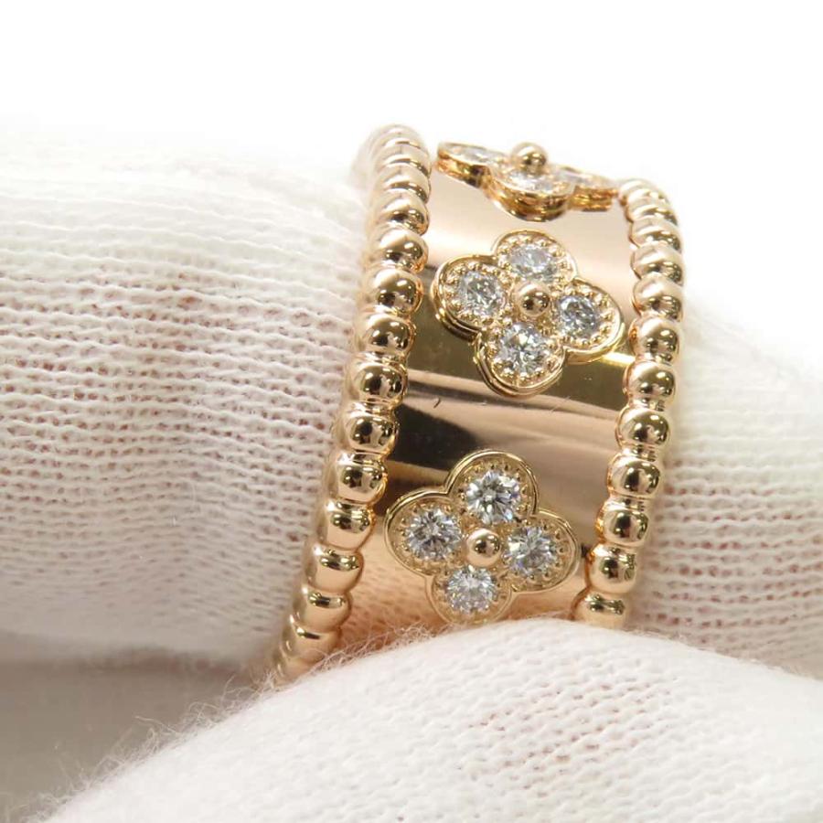 ヴァンクリーフ&アーペル リング ペルレ クローバー ミディアムモデル