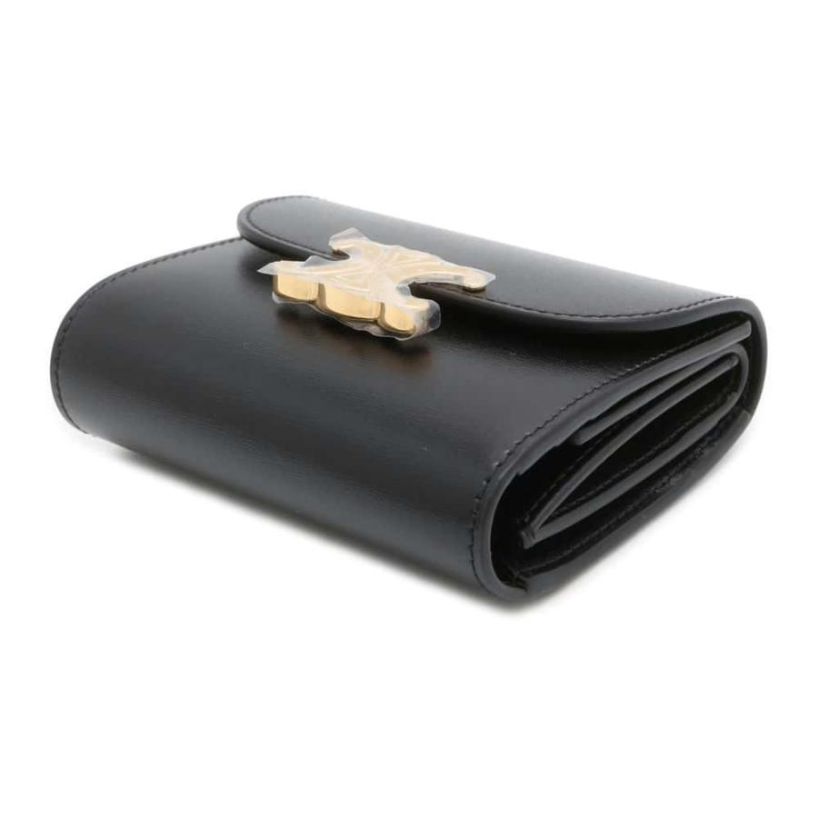 セリーヌ 三つ折り財布 トリオンフ スモール フラップウォレット  