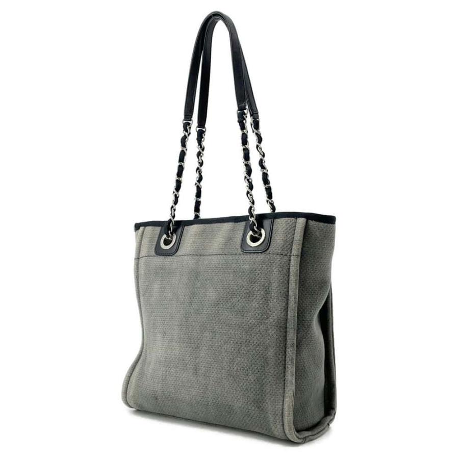 シャネル トートバッグ ドーヴィルライン トートPM ココマーク レッド