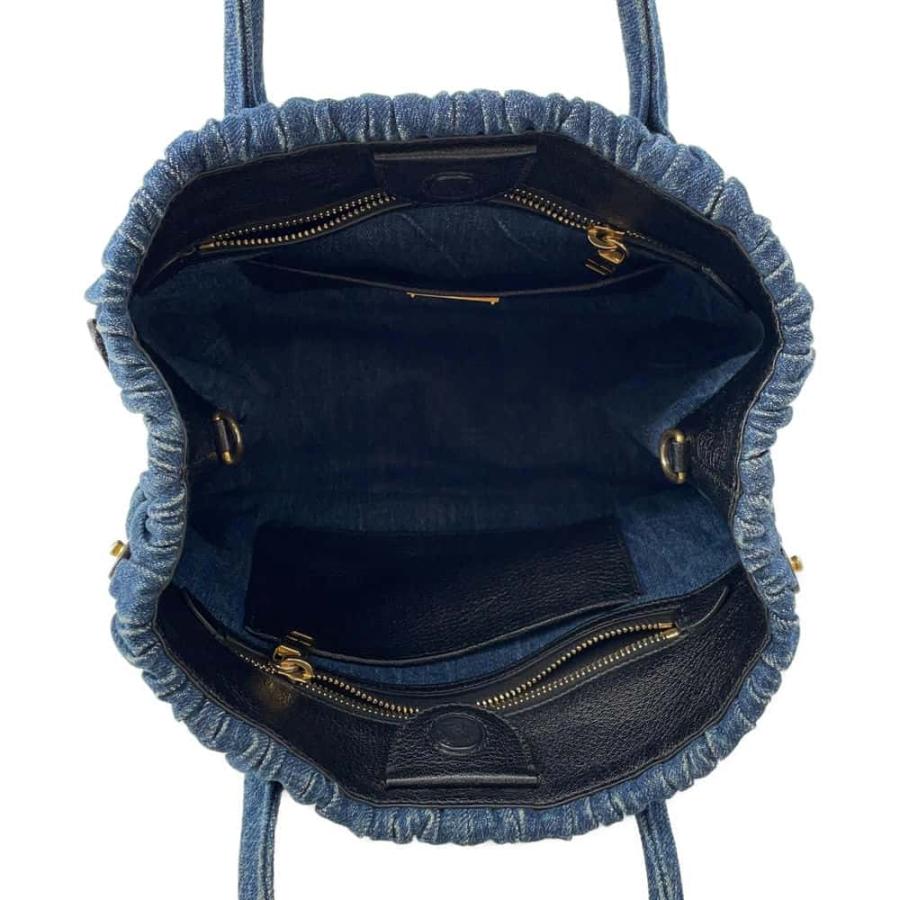 ミュウミュウ ハンドバッグ マテラッセ デニム RN1069 MIUMIU バッグ