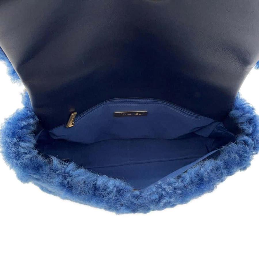 シャネル チェーンショルダーバッグ 19 ファー CHANEL バッグ 【安心