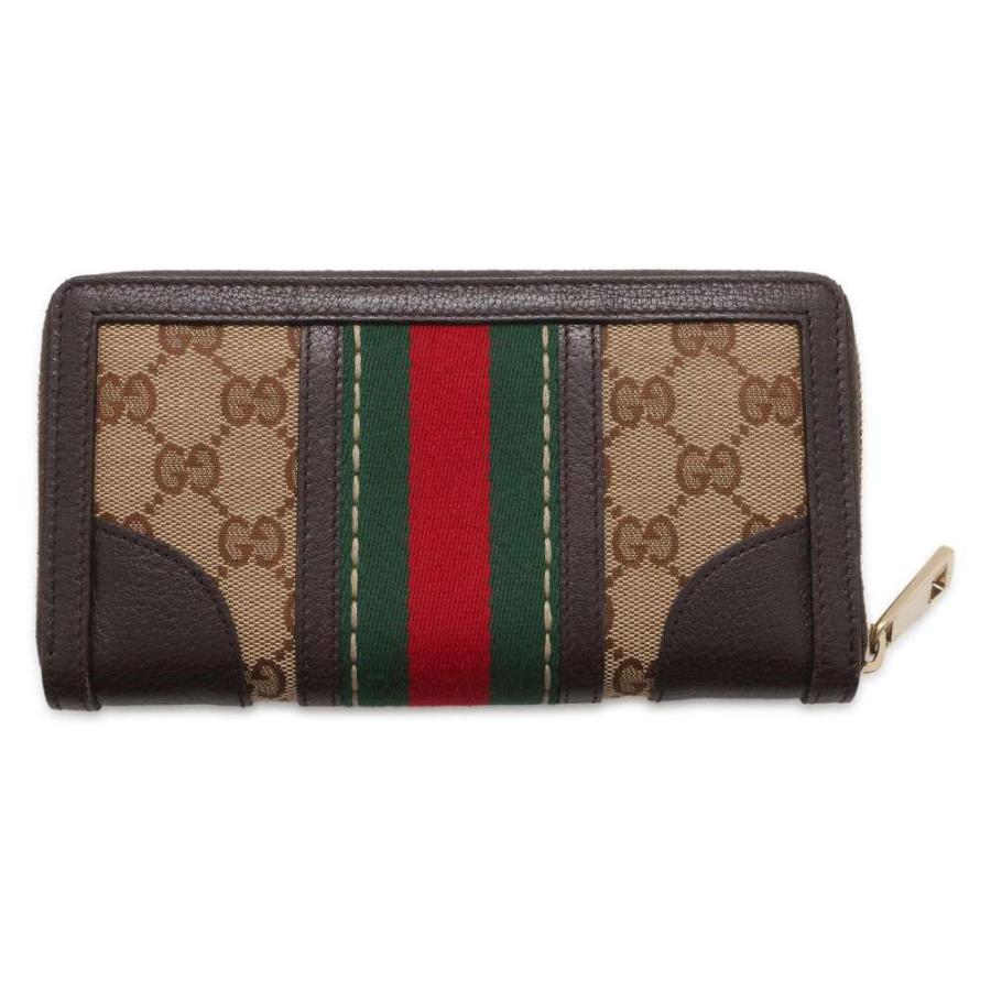 グッチ 長財布 GG キャンパス ビー 406754 GUCCI 財布 【安心保証