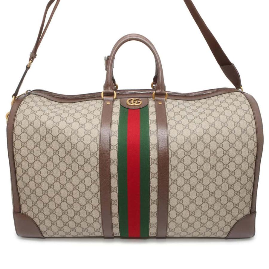 グッチ ボストンバッグ GGスプリームキャンバス ウェブ 724567 GUCCI