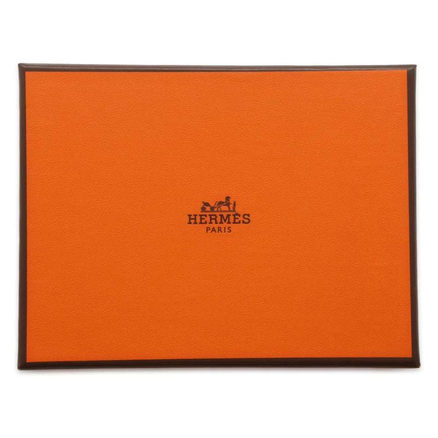 エルメス カードケース カルヴィ エトゥープ エプソン W刻印 HERMES