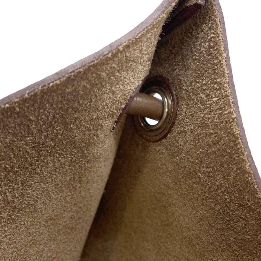 エルメス ショルダーバッグ シルキーシティPM エトゥープ/シルバー金具 トリヨクレマンス Y刻印 エルメス ショルダーバッグ シルキーシティPM エトゥープ/シルバー金具