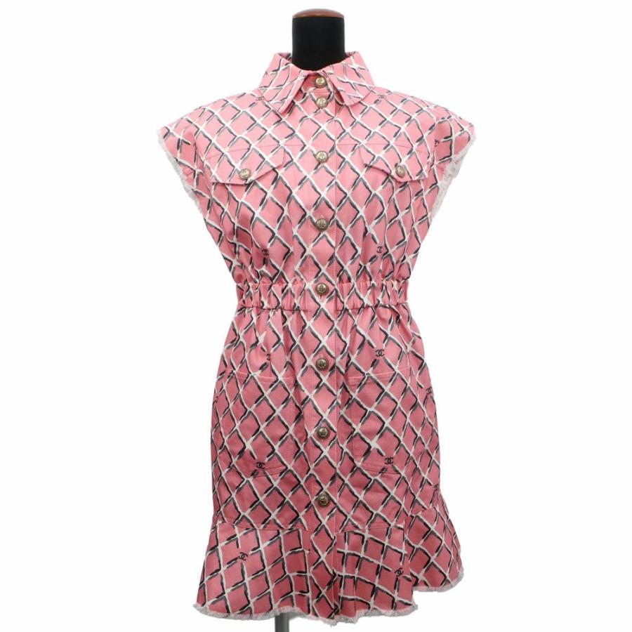 シャネル ワンピース ココビーチ レディースサイズ38 P59121 CHANEL  