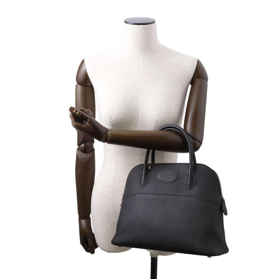 エルメス ハンドバッグ ボリード31 ブラック/ゴールド金具 トリヨン
