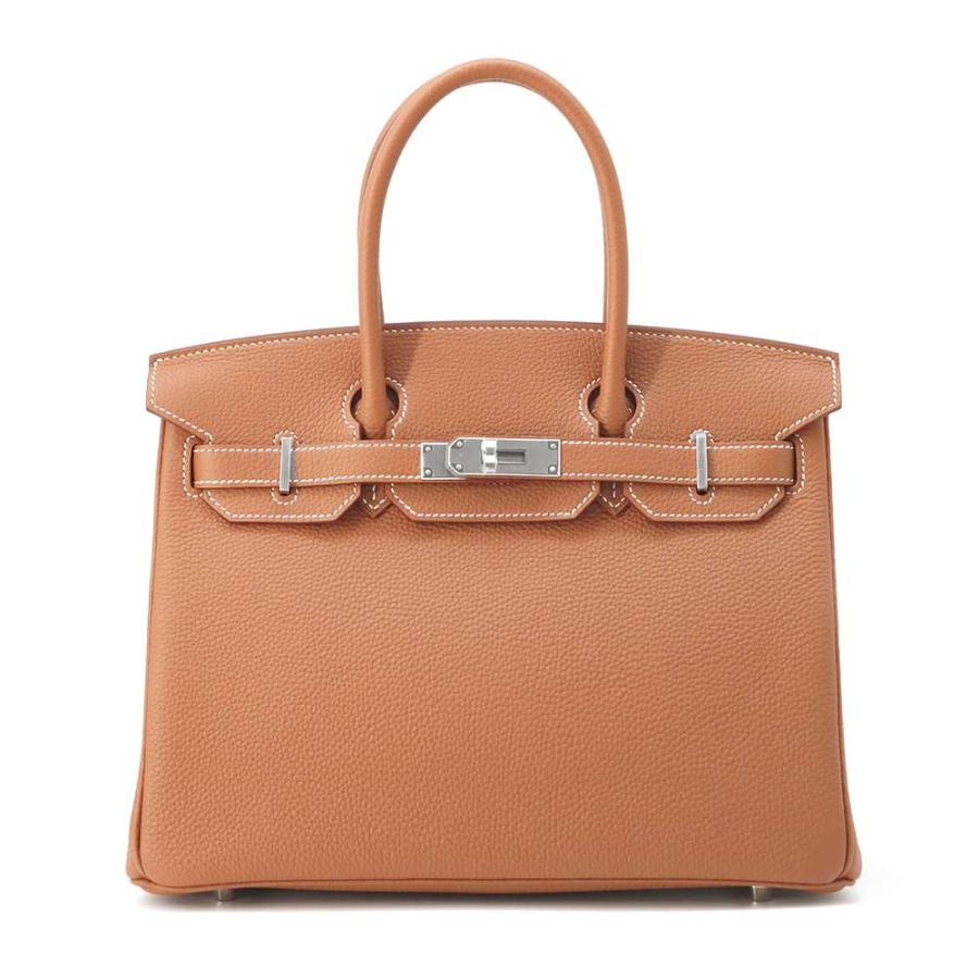 エルメス バーキン30 ゴールド/シルバー金具 トゴ W刻印 HERMES Birkin 