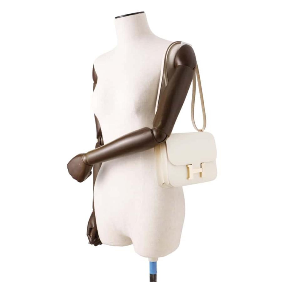 エルメス ミニ コンスタンス3 ミロワール クレ/シャンパンゴールド金具  