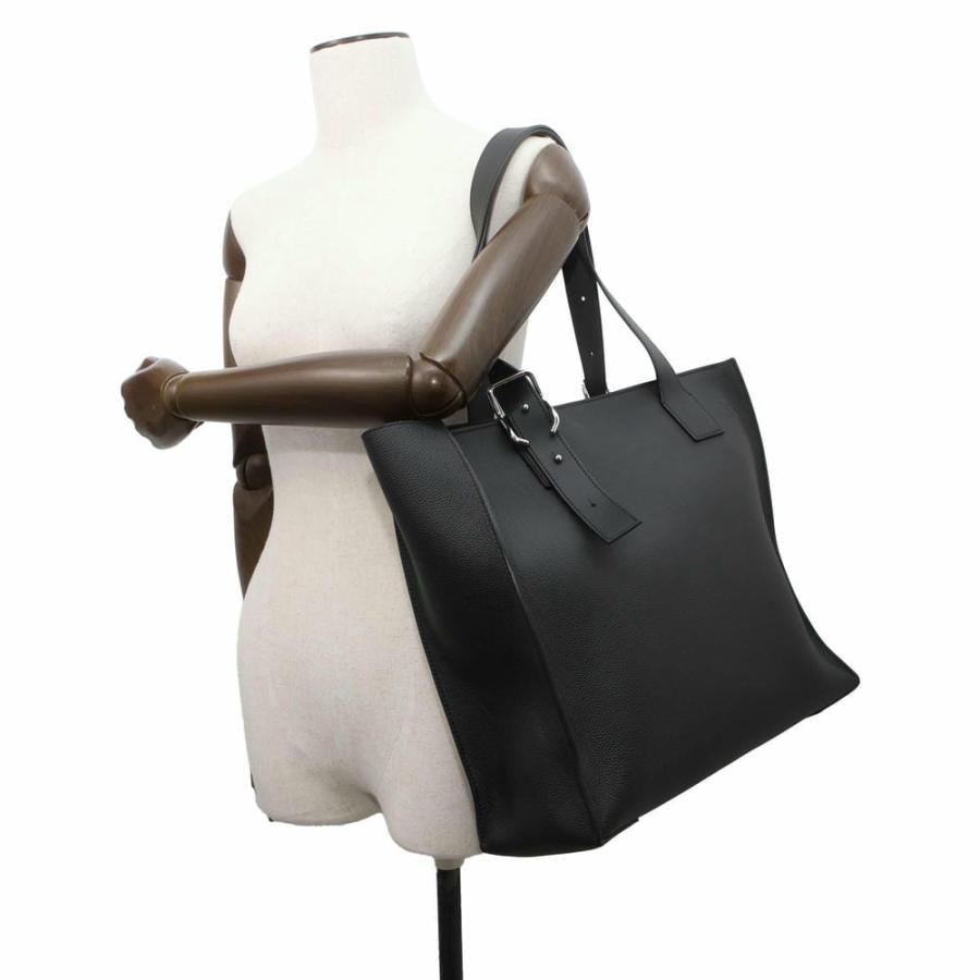 【美品】ロエベ LOEWE バックルジッパートート 黒 レザー ロエベ トートバッグ バックルジッパートート レザー B692K99X03 LOEWE