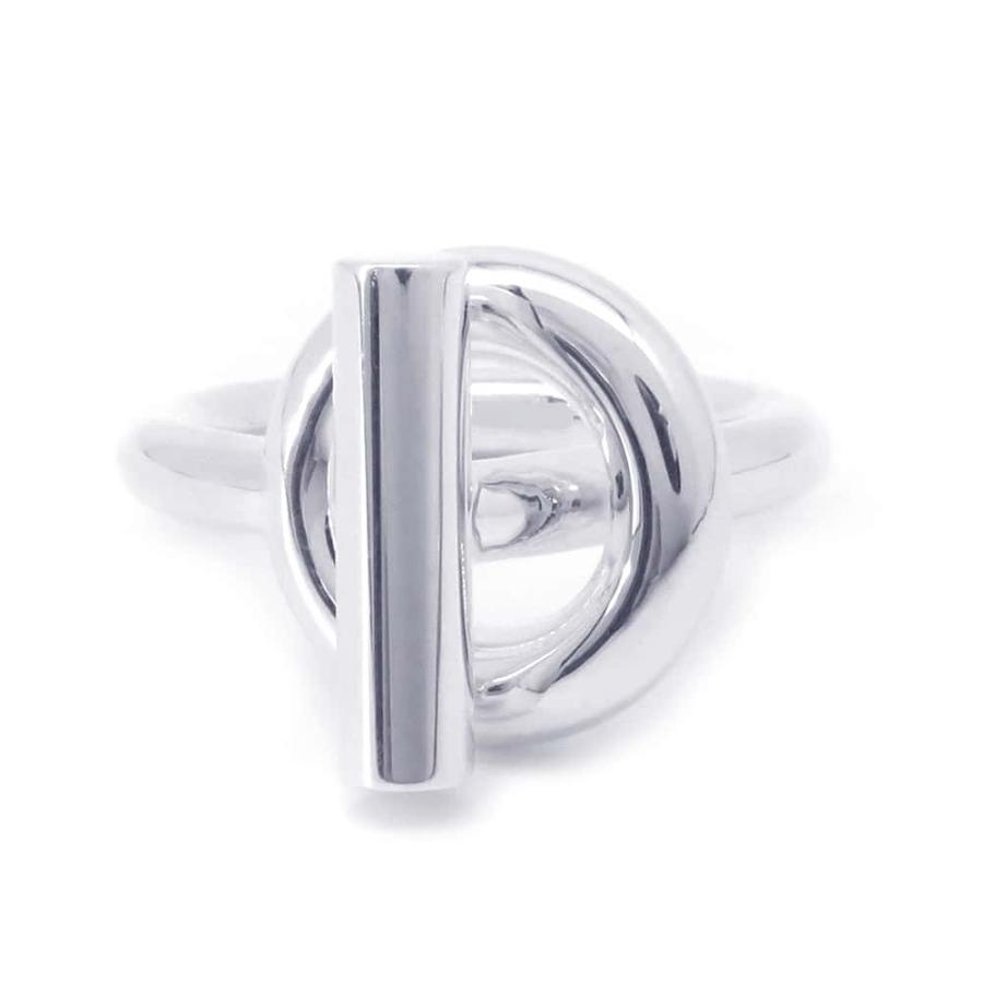 HERMES シルバー リング エシャペ