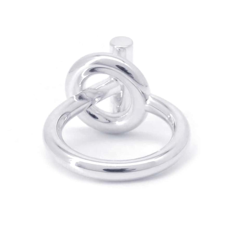 HERMES シルバーリング エシャペ ＭＭサイズ53 HERMES シルバーリング エシャペ MMサイズ53