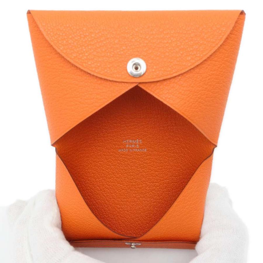 エルメス カードケース カルヴィ フー シェブルミゾル B刻印 HERMES