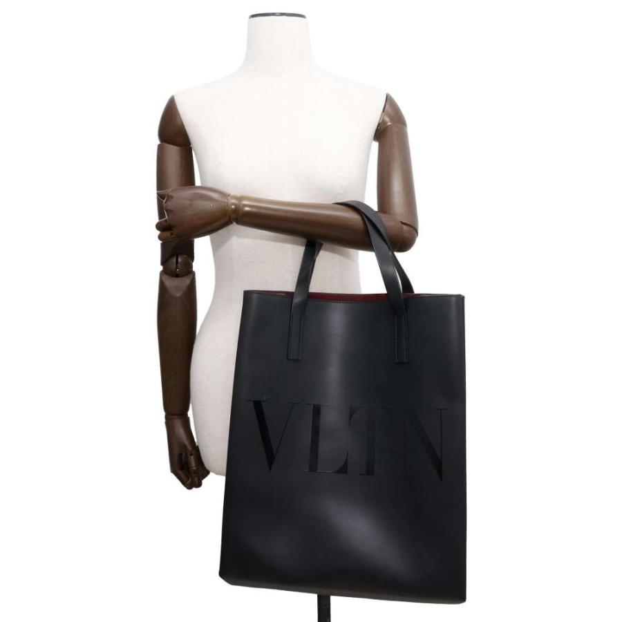 ヴァレンティノガラヴァーニ トートバッグ VLTNロゴ レザー VALENTINO 