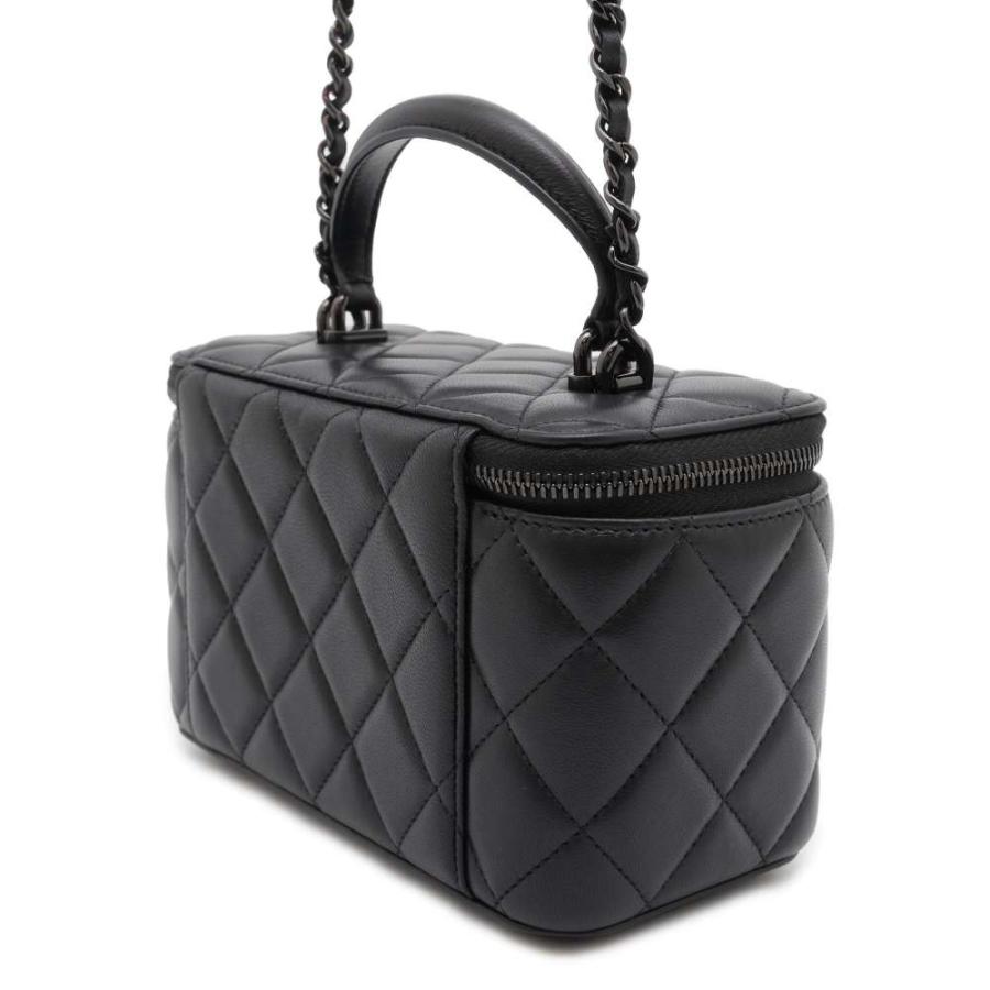 シャネル マトラッセ バニティバッグ チェーンショルダー ラムスキンAP2199 CHANEL（シャネル） マトラッセ チェーン バニティ AP2199 ピンク