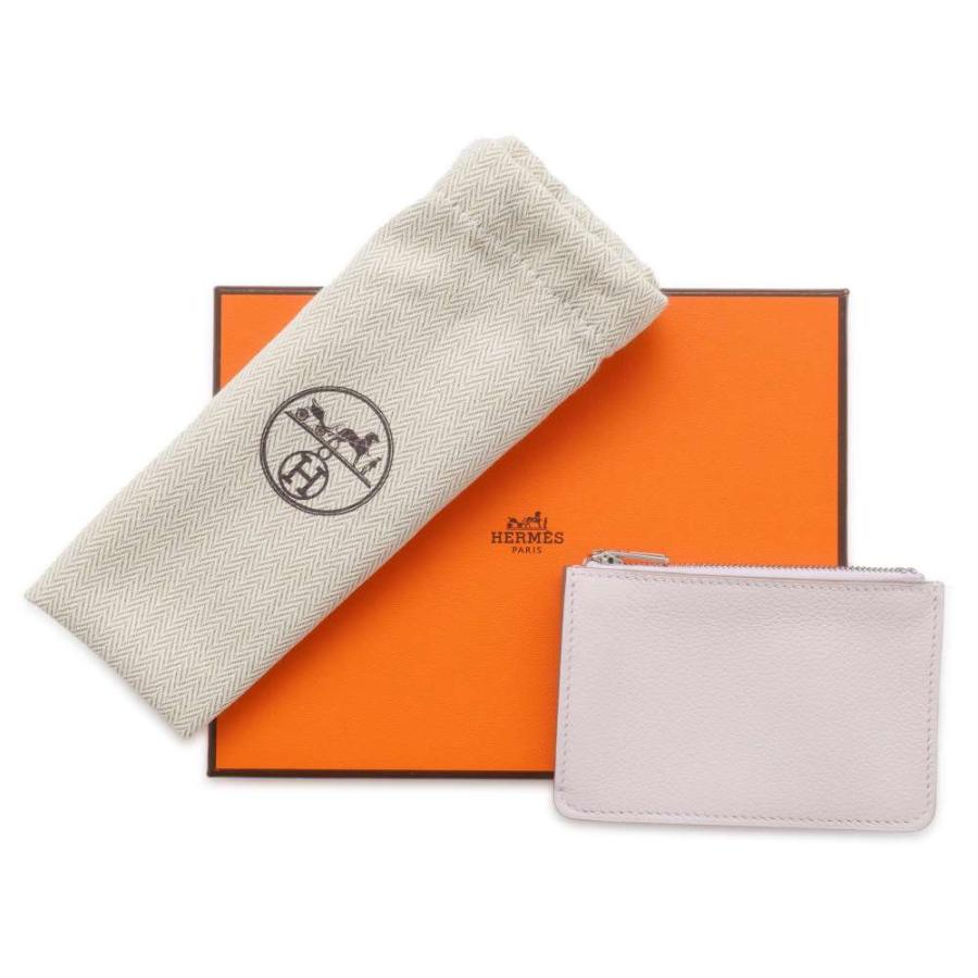 エルメス 財布 コンスタンス スリム モーヴペール/シルバー金具 エバー 