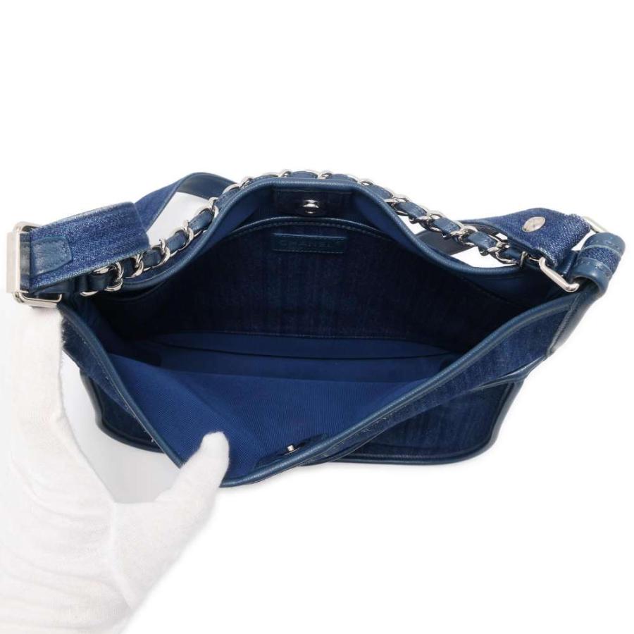 CHANEL シャネル マトラッセ ココマーク デニム ショルダーバッグ シルバー金具 A57641 シャネル ショルダーバッグ マトラッセ ココマーク デニム A57641
