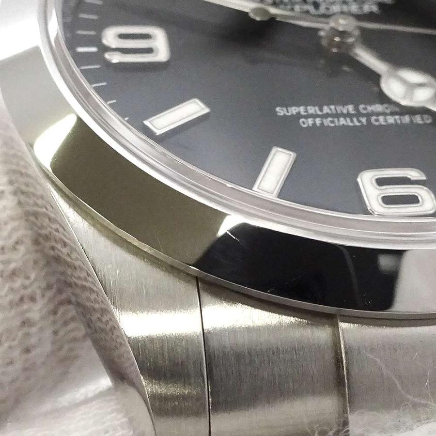 ロレックス エクスプローラー1 ランダムシリアル ルーレット 224270 ROLEX 腕時計 黒文字盤 ロレックス エクスプローラー1 ランダムシリアル ルーレット 224270
