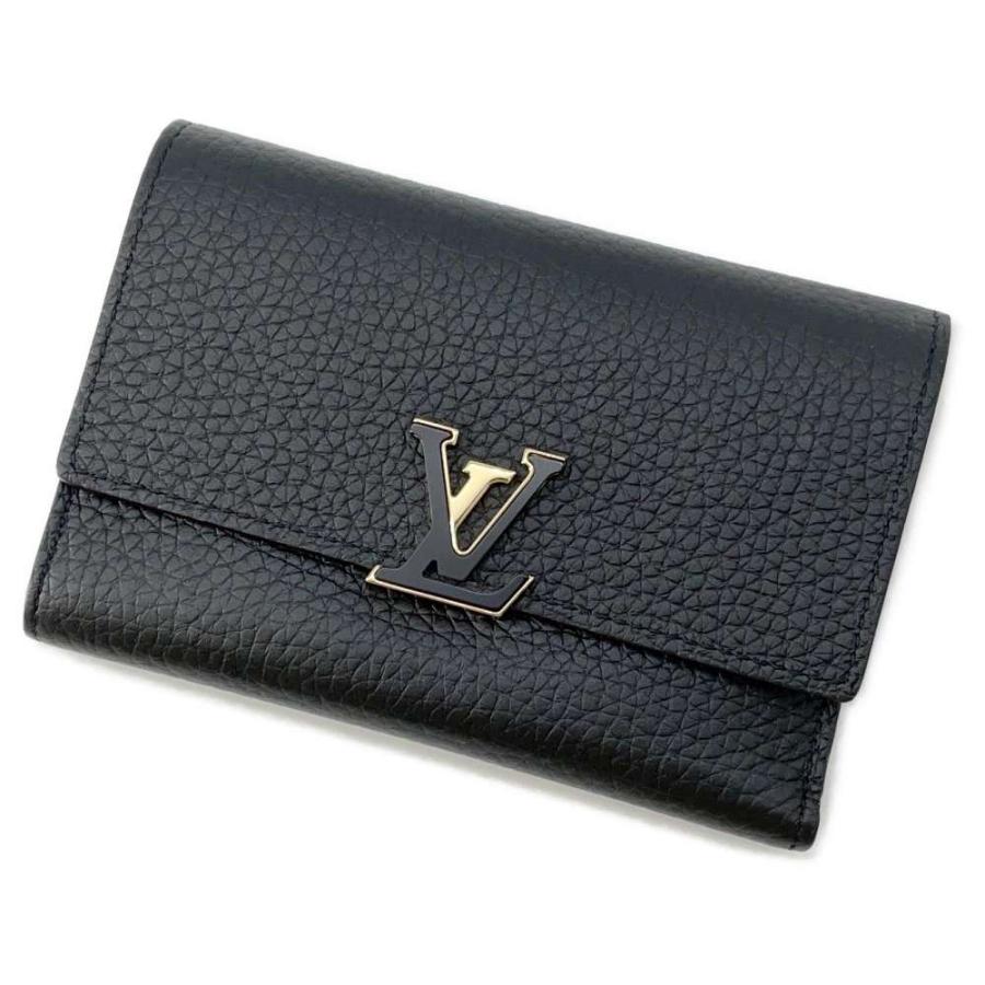 ルイヴィトン 三つ折り財布 トリヨンレザー ポルトフォイユ