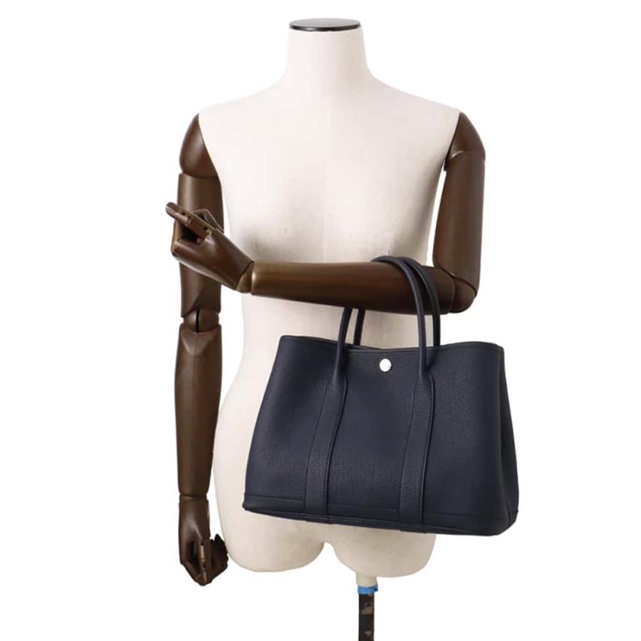 専用 エルメス ガーデンパーティPM ネゴンダ ブルー トートバッグ □P刻印 エルメス トートバッグ ガーデンパーティTPM ブルーオーシャン